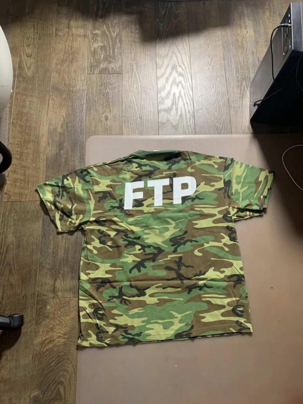 FTP Camo Logo + Shipping Tee XL fuckthepopulation - Picture 3 of 5